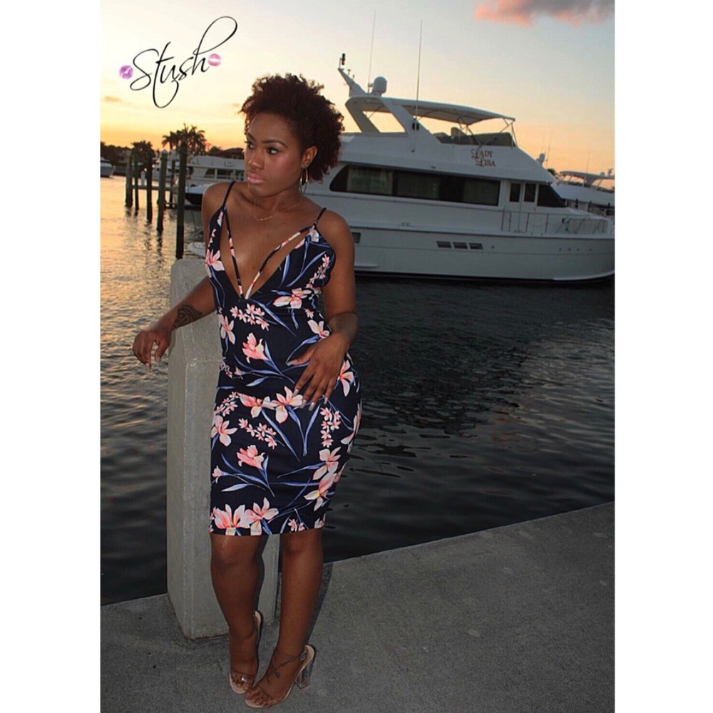 Floral Midi Dress